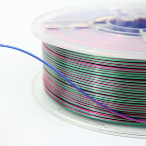 Filament PLA Soie Arc-en-ciel 1,75 mm Série Forêt Haute Qualité pour Impression 3D - Product Image 4