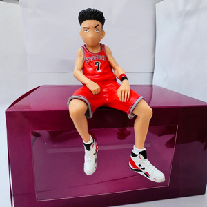 โมเดลตั้งโชว์ตัวละคร <span class=keywords><strong>Slam</strong></span> <span class=keywords><strong>Dunk</strong></span> อาจารย์เซียงเป่ย ห้าเสือ ท่าทางนั่ง ซากุรางิ ฟลาวเวอร์โรด รุคาวะ เมเปิ้ล ติดตั้งบนแท่นโชว์ - Product Image 4