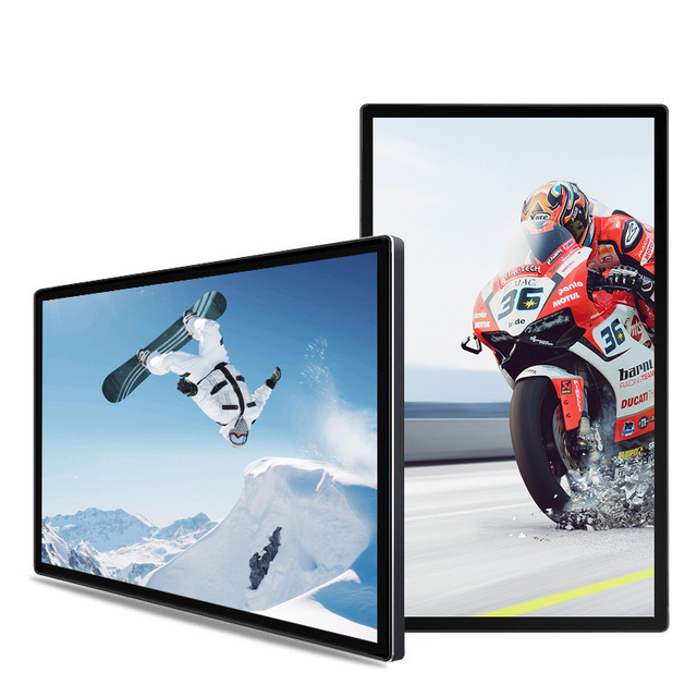 32 43 50 55 65 Inch 4K Antiglare Tempered Glass LCD Capacitive Touch Screen Smart Monitor