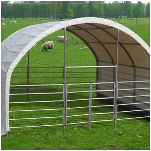 Stahlrahmen Hochwertige Kuh Vieh Kuppel Abdeckung Landwirtschaft Shelter Zelt