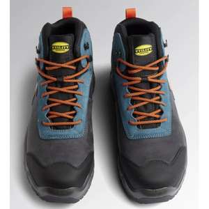 DIADORA UTILITY - 701.177650-C3701/38 Chaussure de sécurité haute étanche château gris/bleu lunaire thermo-isolée en nubuck pull-up Ital - Product Image 2