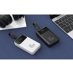 Pweite 30000mAh PD 65W Loại C ngân hàng điện máy tính xách tay cho Macbook Pro Air Dell HP XPS Dell iPad iPHONE Samsung Máy tính xách tay sàn hơi - Product Image 1