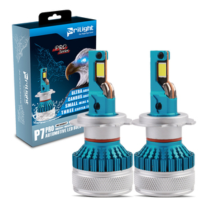 ไฟหน้ารถยนต์ Prilight <span class=keywords><strong>P7</strong></span> PRO LED 140W 14500LM ระบบไฟอัตโนมัติ หลอดไฟหน้ารถยนต์ LED 6500K - Product Image 2