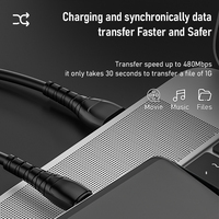 Venta caliente cable de datos USB 5V/2.4A cable micro USB de carga rápida cables USB de PVC para teléfono Android