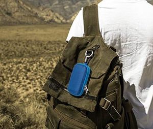 Custodia da viaggio rigida con moschettone in metallo per lettore MP3 da 1.8 pollici/DODOSOUL/ ZOOAOXO/ Hotechs - Product Image 5