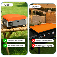 Tapis de protection pour plancha en silicone de qualité alimentaire, écologique, imperméable et résistant à la chaleur, pour accessoires de camping et barbecue