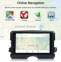 Autoradio Android 9 pouces 2Din pour Toyota REIZ Mark X 2010 4G Wifi Carplay Autoradio Stéréo Multimédia Vidéo Lecteur DVD GPS