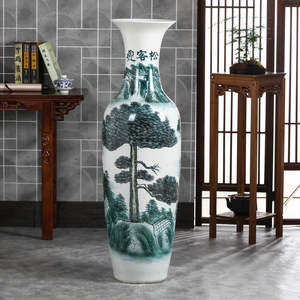 <span class=keywords><strong>Vase</strong></span> en céramique blanc de grande taille de 2 mètres, <span class=keywords><strong>vase</strong></span> à fleurs haut, <span class=keywords><strong>vase</strong></span> décoratif pour le sol, vente en gros - Product Image 3