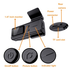 WiFi 1.47 moniteur 4K voiture boîte noire voiture DVR voiture Dash Cam caméra de tableau de bord - Product Image 5