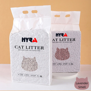 Hyra Peche Litiere Pour Chat Au Tofu Agglomerante Ultra-absorbante 100% Naturelle - Product Image 4