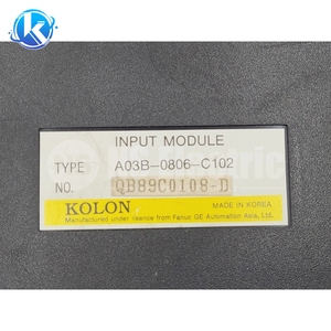 MODULE D'ENTRÉE <span class=keywords><strong>KOLON</strong></span> A03B-0806-C102 NEUF # GF101 - Product Image 1