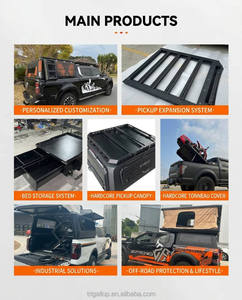 Hardtop en aluminium sans perçage pour pick-up F150 BYD Shark 6 2025+ Double Cabine 4x4, avec portes latérales étanches et toit - Product Image 6
