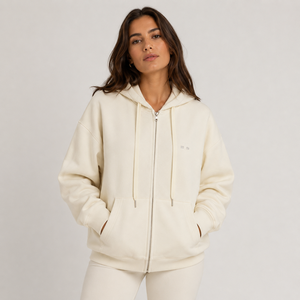 En stock en almacén de EE. UU. Sudadera con capucha completa con cremallera, de manga larga, suave, con bolsillo frontal tipo canguro integrado, informal, para exteriores. - Product Image 6
