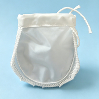 Sac filtrant en nylon de 20 microns pour la filtration de liquides (huile végétale, fromage, thé, lait végétal) de qualité alimentaire, disponible en 10, 25, 40, 70, 90, 150, 400, 500 microns