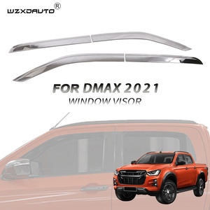 Wzxd อุปกรณ์เ<span class=keywords><strong>ส</strong></span>ริมภายนอกรถ<span class=keywords><strong>มา</strong></span>ใหม่อุปกรณ์ป้องกันลมแดดกันฝนโครเมี่ยม ABS คุณภาพ<span class=keywords><strong>ส</strong></span>ูง<span class=keywords><strong>ส</strong></span>ำหรับ <span class=keywords><strong>BT50</strong></span> MAZDA 2021-2023 - Product Image 2