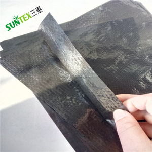 190gsm การเลี้ยงปลาทอผ้าคลุมดิน HDPE สีดำกับ Uv พลาสติกซับบ่อสำหรับเพาะเลี้ยงสัตว์น้ำ - Product Image 2