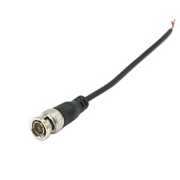 Câble vidéo BNC en cuivre pur 75 ohms pour systèmes de surveillance CCTV, compatible avec les résolutions 720P/1080P HD-TVI/CVI/AHD/CVBS