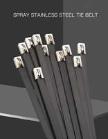 Clips de bord en 2 pièces en gros Attaches de câble en acier inoxydable 304 anti-UV pour la gestion des câbles solaires australiens