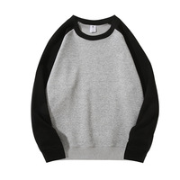 T-shirt en coton à manches longues pour homme, col rond, uni, décontracté, thermique, pull-over, impression personnalisée, vente en gros, vêtements en vrac