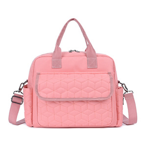 Nuevo Lingge hilo bordado de mano <span class=keywords><strong>mamá</strong></span> bebé <span class=keywords><strong>mamá</strong></span> salir portátil pecho llevar gran capacidad madre y bebé bolsa - Product Image 4