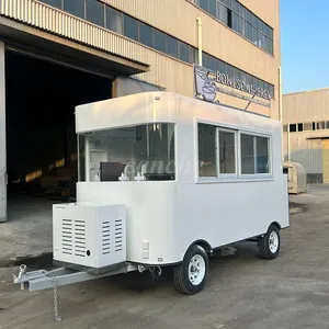Carrito de Comida Móvil Popular en Australia para Panadería, Cafetería, Jugos, Hamburguesas y Snacks, con Certificación CE - Product Image 2