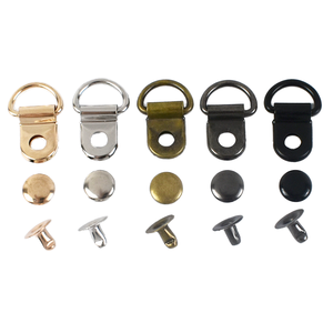 Rivets en fer colorés avec anneau en D pour la couture de corsets et lacets de bottes, vente en gros - Product Image 1