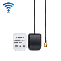 Antena GPS mobil Mini 1575.42Mhz 28dbi, antena pelacak GPS mobil eksternal aktif tahan air performa tinggi