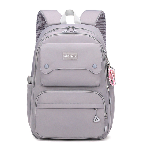 Primary Middle School Student Backpack Large Capacity School Bag Girls Lightweight Student Backpack Custom Bags Causal Backpack