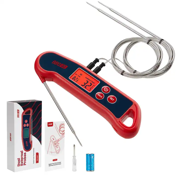 Wholesale Inkbird Instant Read BG-HH2P BBQ Thermometer with 2 External  Probes and Auto On/Off Function From m.