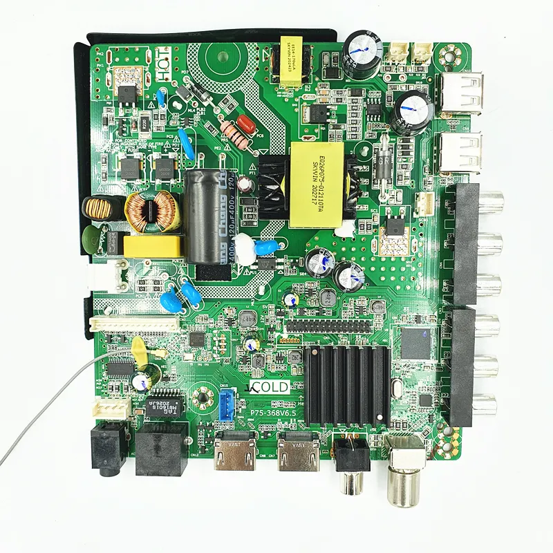 LED TV Mainboard 32~49 inch TFT LCD with LED backlight P75-368V6.5