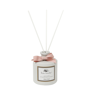 Sang trọng Matte năm màu kính khuếch tán chai với hộp tròn sậy khuếch tán chai với hộp - Product Image 5