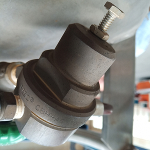 REGO CBH300 Brass Gas Cryogenic Dewar Bottle 1/4in Pneumatic <b>Builder</b> Regulator Economizer Booster Valves Combination CB - Product Image 3