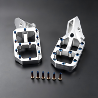 Repose-pieds larges renforcés en aluminium pour Surron Ultra Bee, moto électrique tout-terrain, pièces de course de motocross