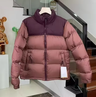 Vestes d'hiver en duvet de qualité supérieure, vestes matelassées, vêtements d'extérieur pour hommes, vêtements de luxe de marque, veste avec logo pour hommes