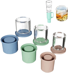 Soldes d'été 2026 : Gobelets réutilisables en silicone de qualité alimentaire, écologiques, sans BPA, compatibles congélateur, pour la fabrication de glaces, 30oz et 40oz - Product Image 1