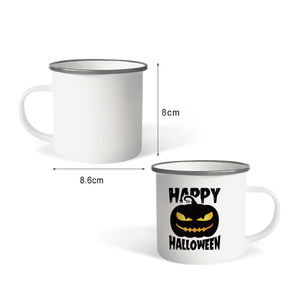 Topjlh แก้วเบียร์เคลือบด้วย<span class=keywords><strong>ก</strong></span>ารระเหิดขนาด12ออนซ์ถ้วยสแตนเลสแก้วเบียร์สีขาวพิมพ์แบบกำหนดเองขอบ<span class=keywords><strong>เงิน</strong></span> - Product Image 3