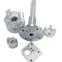 Pièces détachées d'équipement d'automatisation industrielle, boîtier de joint de bras robotisé en alliage d'aluminium usiné CNC haute précision 5 axes