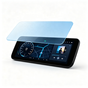 Film de protection d'écran PET personnalisable haute définition anti-rayures et anti-traces de doigts pour écran tactile de tableau de bord automobile - Product Image 1