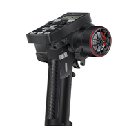 Ensemble émetteur HOTRC 8CH 2.4G CT-6B et récepteur F-08A, télécommande pour voiture, bateau, char RC en plastique avec retour de tension LCD