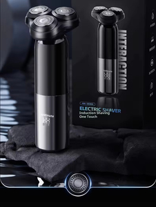 เครื่องโกนหนวดไฟฟ้าอัจฉริยะสำหรับผู้ชาย ใบมีดหมุนสามใบ กันน้ำ IPX7 ชาร์จ USB ได้ - Product Image 5
