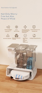 Robot aspirateur intelligent avec fonction de lavage et de balayage, élimination automatique de la saleté, aspiration de 20000 PA, contrôlé par application, pour la maison et le garage - Product Image 6