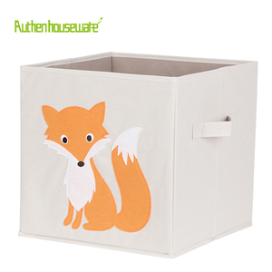 Caja de juguetes de tela para niños, Cubo de almacenamiento decorativo plegable, fácil de usar, Organizador - Product Image 5