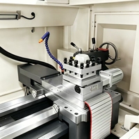 Tour CNC horizontal à lit plat de précision à 2 axes CK6140 de Chine avec système GSK, machine à tournage de métaux pour le traitement des métaux