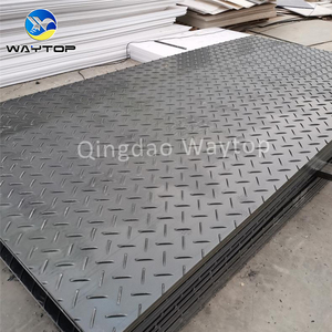 4x8 HDPE 트랙 도로 바닥 중장비 진흙 바닥 보호 매트 용 임시 접지 매트 - Product Image 4