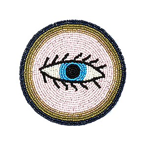 Sous-verres créatifs personnalisés en perles de riz, sous-verres à thé faits à la main, tapis isolants, décoration de bureau, cadeau original - Product Image 6