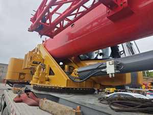 Grue mobile d'occasion SANY STC800T6 STC800T5 STC500C5-8 STC550E 50T avec moteur Caterpillar et hydraulique Rexroth - Product Image 2