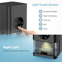 2021 Offre Spéciale rechargeable mini déshumidificateur avec led lumière ambiante déshumidificateur pour la chambre