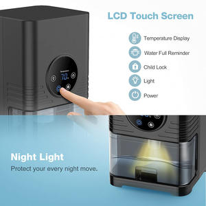 Minideshumidificador recargable con luz led ambiental, gran oferta, 2021 - Product Image 6