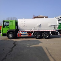 Camión de Succión de Aguas Residuales Sinotruk Howo, Vehículo de Limpieza Móvil, Camión de Succión de Aguas Residuales Usado Howo en Venta