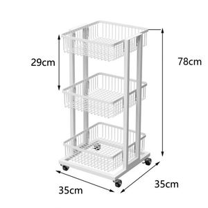 Panier à snacks en métal, présentoir de bonbons au sol, panier métallique à snack, présentoir de supermarché - Product Image 2